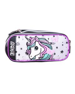 קלמר מתרחב שחור/לבן Unicorn