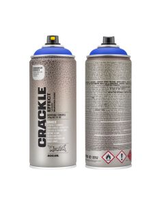 Montana Cans ספריי צבע - 400 מ"ל מס' גוון: EC5010 שם גוון: Crackle Gentian Blue