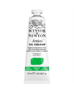 Winsor & Newton צבע שמן ארטיסט 37 מ"ל Cadmium Free Green Pale מספר גוון:W0897 סריה 4