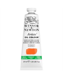 Winsor & Newton צבע שמן ארטיסט 37 מ"ל Cadmium Free Orange מספר גוון:W0899 סריה 4