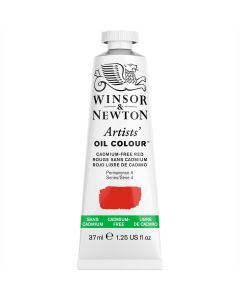 Winsor & Newton צבע שמן ארטיסט 37 מ"ל Cadmium Free Red מספר גוון:W0901 סריה 4