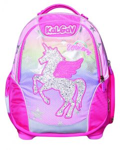 תיק Schoolbag Pastel Unicorn ורוד/מודפס