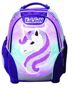 תיק לילך/ורוד בהיר Schoolbag Unicorn Classic
