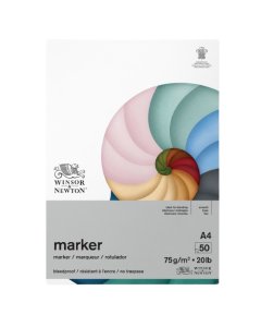 Winsor & Newton בלוק למרקרים - 75 גר 50 דף A4