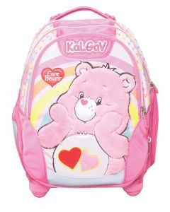 תיק ורוד/ורוד בהיר Schoolbag Care Bears