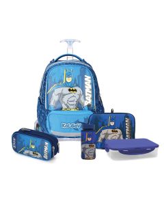 סט המארז המושלם X-FIX כחול Schoolbag Batman