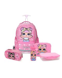 סט המארז המושלם X-FIX ורוד Schoolbag Lol Flowers