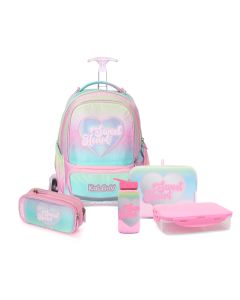 סט המארז המושלם X-FIX מודפס Schoolbag Love