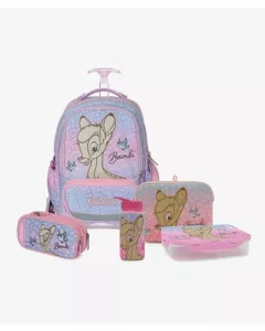 ורוד בהיר T.Schoolbag Bambi סט המארז המושלם