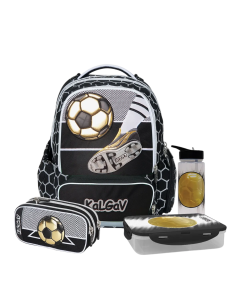 שחור Schoolbag Soccer Game XFIX - סט כיתה א