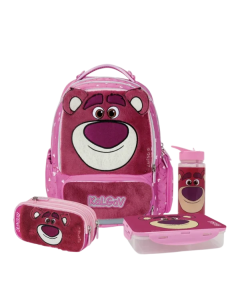 ורוד Schoolbag Lotso XFIX - סט כיתה א