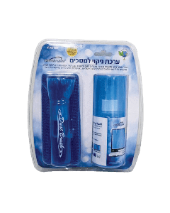 ערכת ניקוי 200מ"ל+מברשת+מטלית XT-427 Silver Line