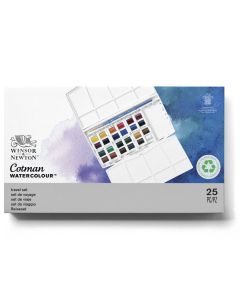 Winsor & Newton סט 24 קוביות צבע מים Studio