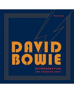 חוברת יצירה David Bowie Retrospective and Coloring Book