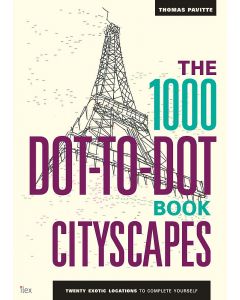 חוברת יצירה The 1000 Dot-to-Dot Book: Cityscapes