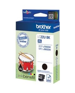 ראש דיו שחור BROTHER LC22UBK