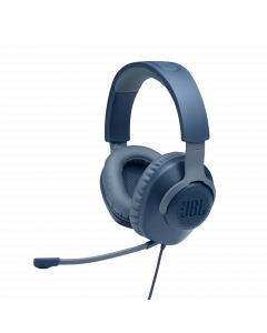 אוזניות ON-EAR + מיק JBL QUANTUM 100 כחול