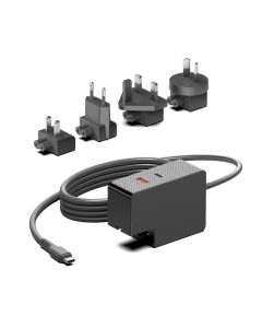מתאם אוניברסלי 100W עם כבל TYPE C + שקע PD ושקע Type A