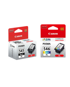 באנדל דיו 545XL   צבעוני 546XL +   שחור CANON