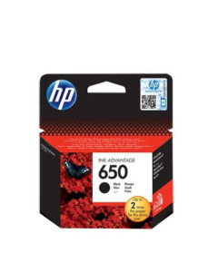 ‏ראש דיו ‏שחור HP 650 CZ101AE