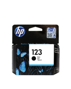 ‏ראש דיו ‏שחור HP 123 F6V17AE