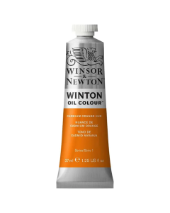 Winsor & Newton צבע שמן ווינטון 37 מ"ל Cadmium Orange Hue מספר גוון:W0090