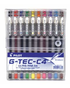 עט ג'ל PILOT 0.4 G-TEC-C4 חב-10