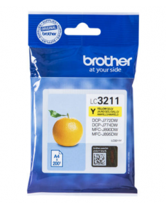 ראש דיו צהוב BROTHER LC3211Y