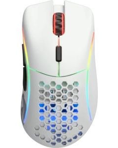 עכבר גיימינג אלחוטי Glorious Model D לבן מט