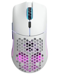 עכבר גיימינג אלחוטי Glorious Model O לבן מט