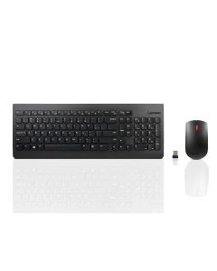 סט מקלדת ועכבר  510 Wireless Combo עברית/אנגלית/רוסית שחור Lenovo