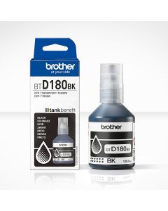 בקבוק דיו שחור BROTHER  BTD180BK (7,500)