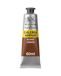 Winsor & Newton צבע אקריליק - Galeria 60 מ"ל מס גוון: burnt Umber
