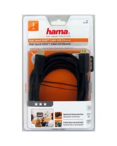 כבל HDMI ל HDMI מוזהב באורך 3 מטר