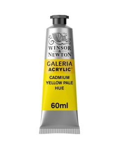 Winsor & Newton צבע אקריליק 60 מ"ל Galeria גוון: Yellow Pale Hue