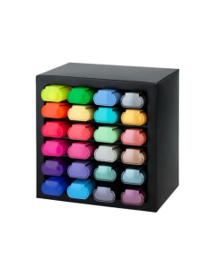 קופסת 24 מרקרים Faber Castell