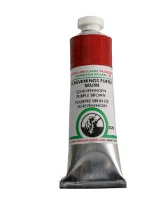 Old Holland צבע שמן 40 מ"ל Scheveningen Purple Brown מספר גוון: D26