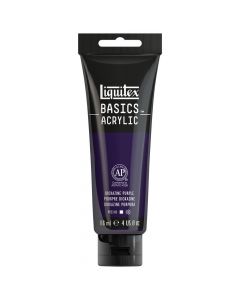 Liquitex צבע אקריליק 118 מ"ל Basics גוון:Dioxazine Purple מספר גוון :X0186