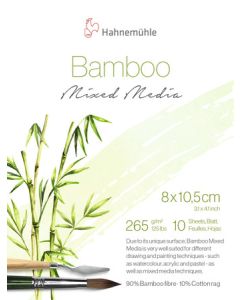HAHNEMUHLE Bamboo בלוק 8X10.5 מיקס מדיה 265 גרם