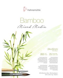 HAHNEMUHLE  Bamboo בלוק 24X32 מיקס מדיה 265 גרם