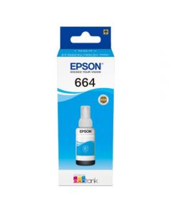 בקבוק דיו ציאן Epson T6642