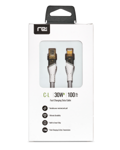 RE  כבל סנכרון וטעינה איכותי 100W Type-C -Type-C באורך 1 מטר