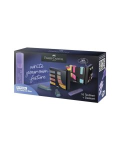 מארז 16 מרקרים Faber Castell
