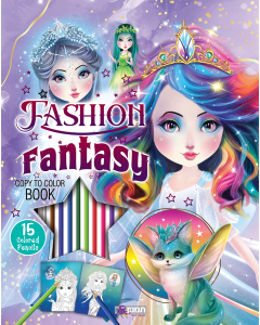חוברת צביעה FASHION FANTASY