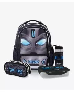 שחור Schoolbag Trooper XFIX - סט כיתה א