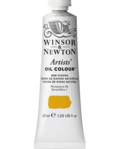 Winsor & Newton צבע שמן ארטיסט 37 מ"ל Raw Sienna מספר גוון:W0552 סריה 1