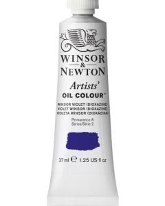 Winsor & Newton צבע שמן ארטיסט 37 מ"ל Winsor Violet Dioxazine מספר גוון:W0733 סריה 2