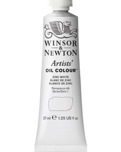 Winsor & Newton צבע שמן ארטיסט 37 מ"ל Zinc White מספר גוון:W0748 סריה 1