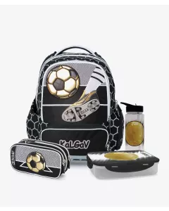 שחור Schoolbag Soccer Game XFIX - סט כיתה א