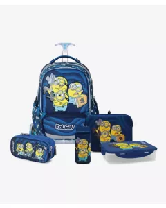סט המארז המושלם נייבי T.Schoolbag Minions